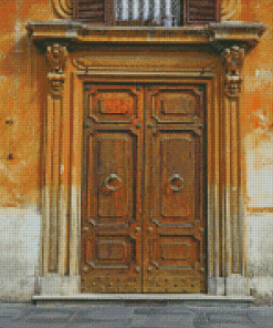 Old Vintage Italian Door Diamond Painting