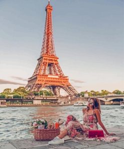 Paris Picnic Diamond Painting