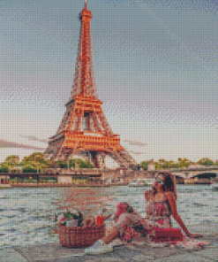 Paris Picnic Diamond Painting