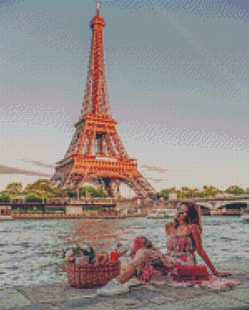 Paris Picnic Diamond Painting