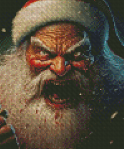 Scary Santa Diamond Painting