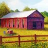 Southern Maryland Tobacco Barn Diamond Painting