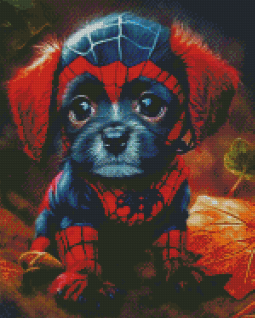 Spider Dog Diamond Painting