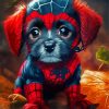 Spider Dog Diamond Painting