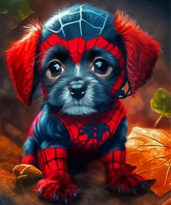 Spider Dog Diamond Painting