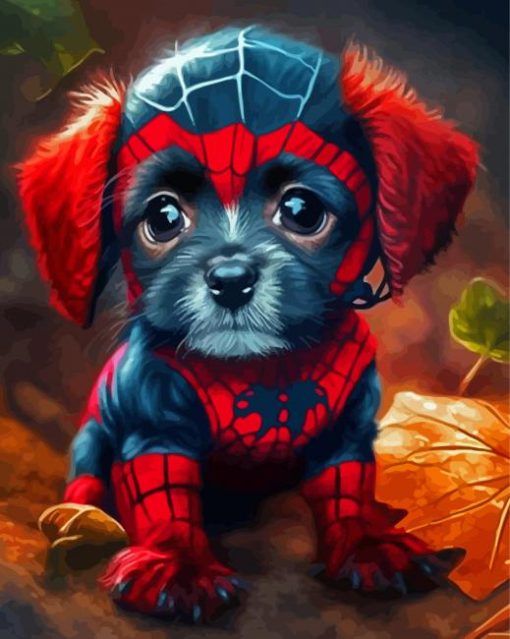 Spider Dog Diamond Painting