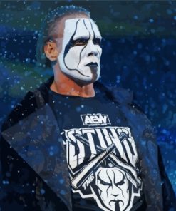 Sting Wrestler Diamond Painting