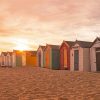 Suffolk Beach Huts Diamond Painting