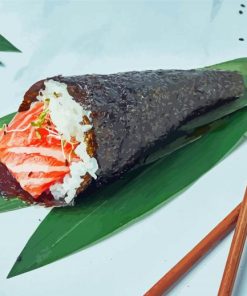 Temaki Sushi Hand Roll Diamond Painting