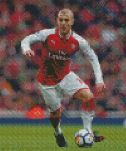 The Football Player Jack Wilshere Diamond Painting