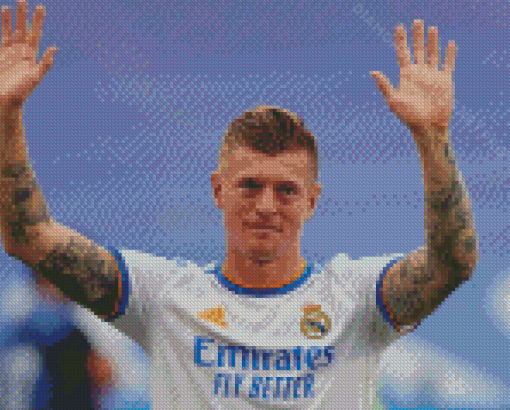 The Footballer Toni Kroos Diamond Painting