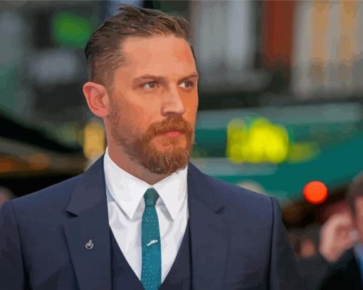 The Handsome Actor Tom Hardy Diamond Painting