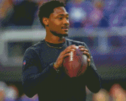 The Player Stefon Diggs Diamond Painting