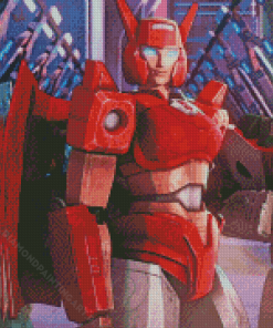 Transformers Elita One Diamond Painting