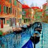 Venice Landscape Houses Diamond Painting