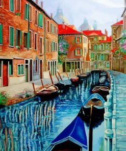 Venice Landscape Houses Diamond Painting