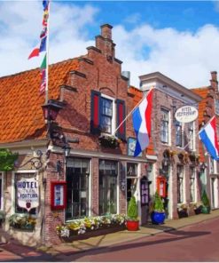 Volendam Town Diamond Painting