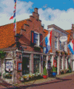 Volendam Town Diamond Painting