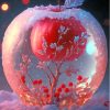 Winter Apple Diamond Painting