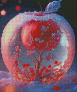 Winter Apple Diamond Painting