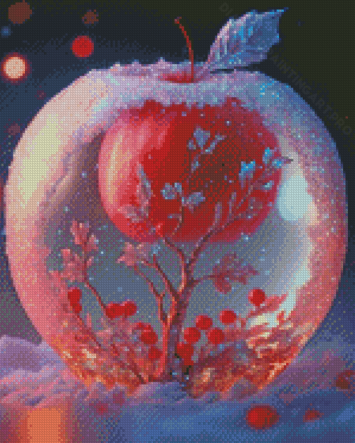 Winter Apple Diamond Painting