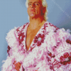 Young Ric Lair Wrestler Diamond Painting