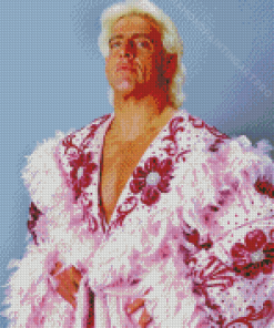 Young Ric Lair Wrestler Diamond Painting