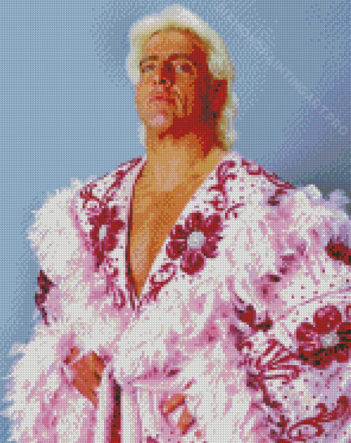 Young Ric Lair Wrestler Diamond Painting