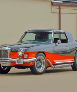 1972 Cougar Vintage Car Diamond Painting