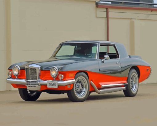 1972 Cougar Vintage Car Diamond Painting