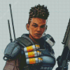 Apex Legends Bangalore Character Diamond Painting