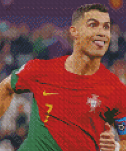 The Footballer Cristiano Ronaldo Diamond Painting