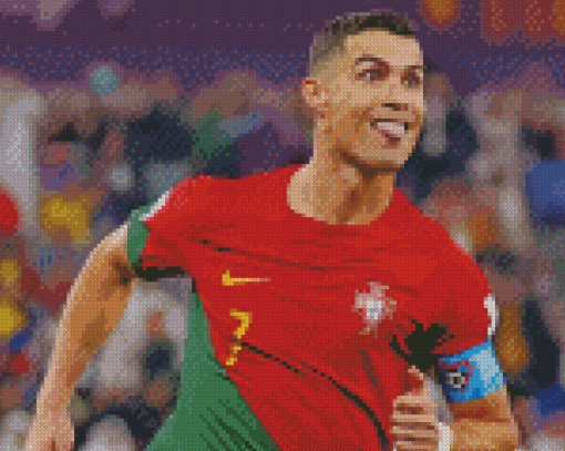 The Footballer Cristiano Ronaldo Diamond Painting