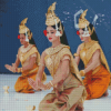 Asia Cambodia Dancers Diamond Painting