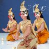 Asia Cambodia Dancers Diamond Painting