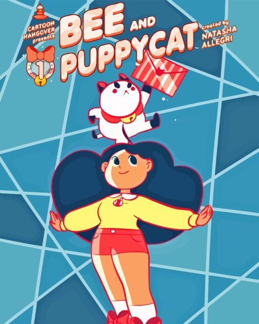 Bee And PuppyCat Anime Poster Diamond Painting