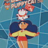 Bee And PuppyCat Anime Poster Diamond Painting