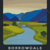 Borrowdale Lake District Poster Diamond Painting