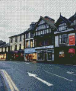 Bowness On Windermere Village Diamond Painting