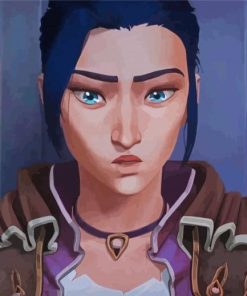 Caitlyn Arcane Diamond Painting