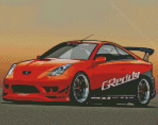 Celica Car Diamond Painting