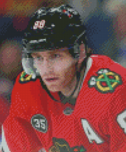 Chicago Blackhawks Hockey Team Player Diamond Painting