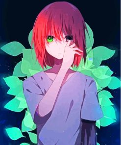 Chise Hatori Art Anime Character Diamond Painting