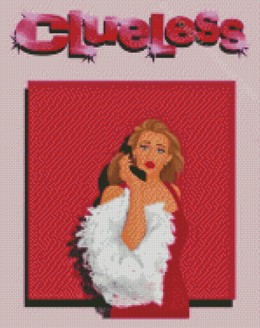 Clueless Movie Poster Art Diamond Painting