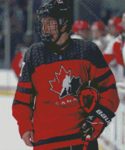 Connor Bedard Canadian Player Diamond Painting