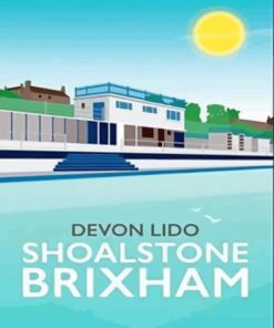 Devon Lido Shoalstone Brixham Poster Diamond Painting