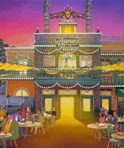 Disney New Orleans Square Diamond Painting