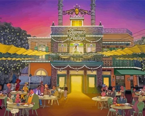 Disney New Orleans Square Diamond Painting