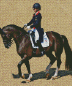 Dressage Horse Diamond Painting