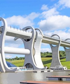 Falkirk Scotland Wheel Diamond Painting